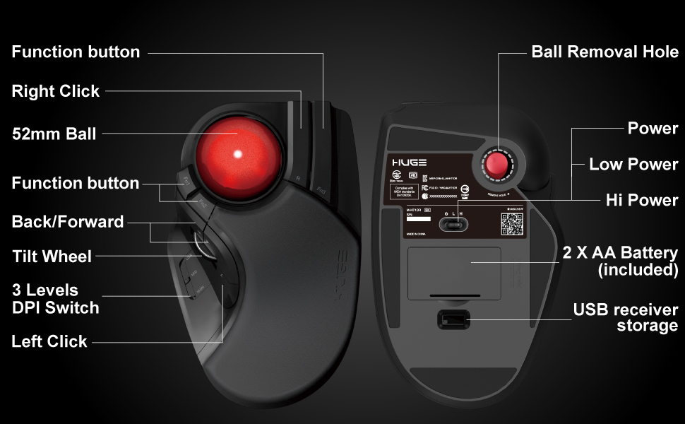 Elecom Huge Wireless Trackball Mouse review